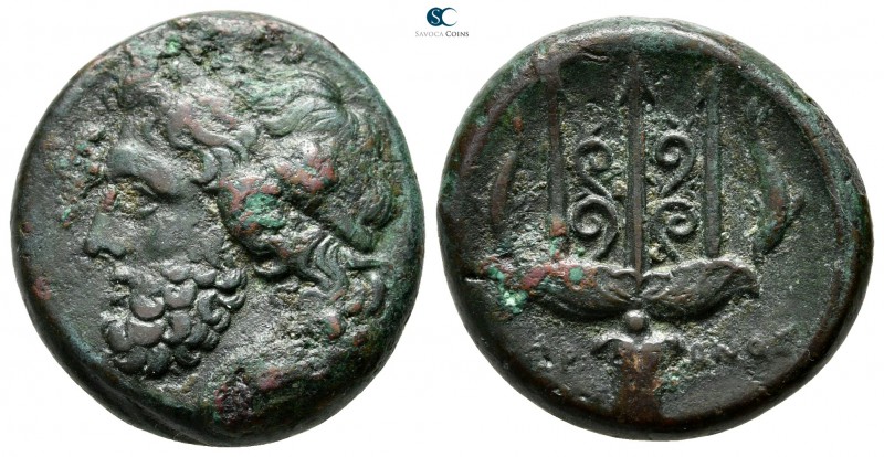 Sicily. Syracuse. Hieron II 275-215 BC. 
Bronze Æ

20mm., 8,89g.



very ...