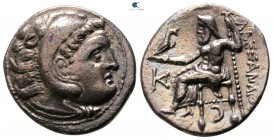 Kings of Macedon. 'Kolophon'. Antigonos I Monophthalmos 320-301 BC. In the name and types of Alexander III, struck circa 310-301 BC. Drachm AR