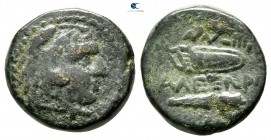 Kings of Macedon. Uncertain mint eastern mint. Alexander III "the Great" 336-323 BC. Bronze Æ