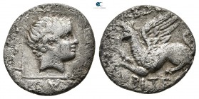 Thrace. Abdera 311-280 BC. Tetrobol AR