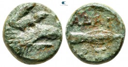 Kings of Thrace. Kypsela. Adaios 253-243 BC. Bronze Æ
