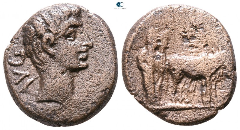 Macedon. Philippi. Augustus 27 BC-AD 14. 
Bronze Æ

17mm., 3,95g.



very...
