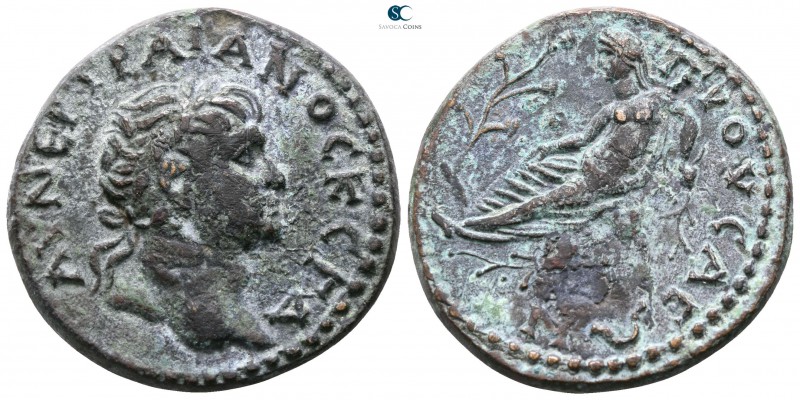 Bithynia. Prusa ad Olympon . Trajan AD 98-117. 
Bronze Æ

25mm., 11,38g.

...