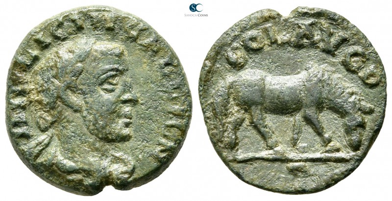 Troas. Alexandreia. Gallienus AD 253-268. 
Bronze Æ

18mm., 4,63g.



ver...