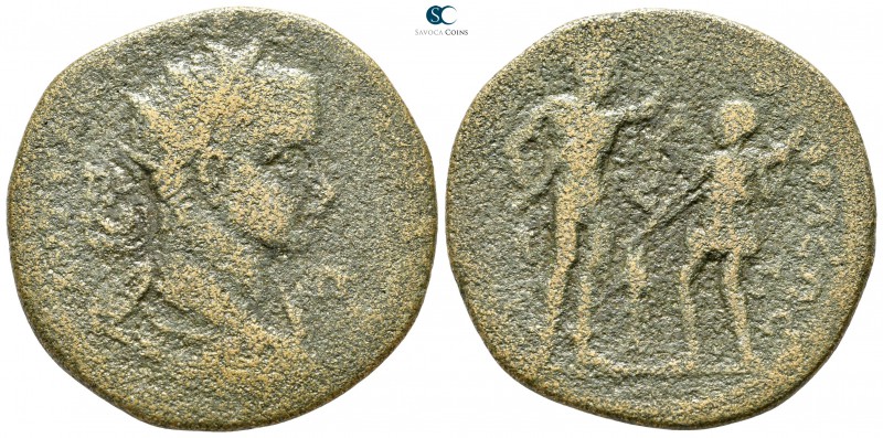 Cilicia. Tarsos. Gordian III. AD 238-244. 
Bronze Æ

35mm., 24,17g.



fi...