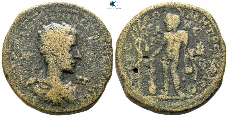 Cilicia. Tarsos. Gordian III. AD 238-244. 
Bronze Æ

36mm., 30,33g.



ne...