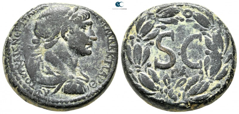 Seleucis and Pieria. Antioch. Trajan AD 98-117. 
Bronze Æ

27mm., 18,14g.

...