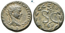 Seleucis and Pieria. Antioch. Elagabalus AD 218-222. Bronze Æ