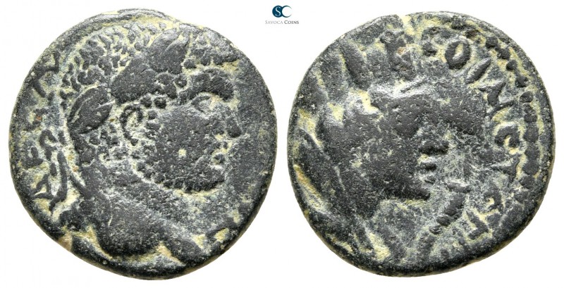 Mesopotamia. Carrhae. Caracalla AD 198-217. 
Bronze Æ

16mm., 3,45g.



v...