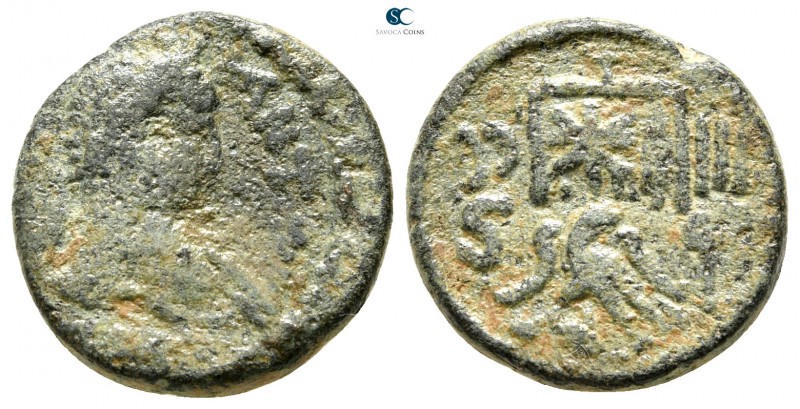 Mesopotamia. Rhesaena. Caracalla AD 198-217. 
Bronze Æ

16mm., 4,71g.



...
