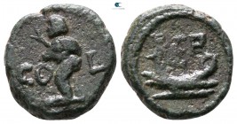 Phoenicia. Berytus. Pseudo-autonomous issue circa AD 218-222. Time of Elagabalus. Bronze Æ