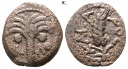 Judaea. Jerusalem. Marcus Ambibulus, under Augustus circa AD 9-12. Prutah AE