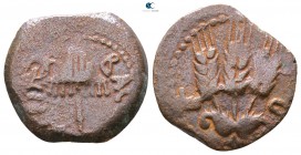 Judaea. Jerusalem. Agrippa I AD 37-43. Prutah Æ