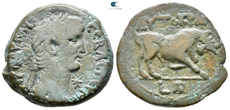 Egypt. Alexandria. Claudius AD 41-54. 
Diobol AE

22mm., 6,26g.



very f...