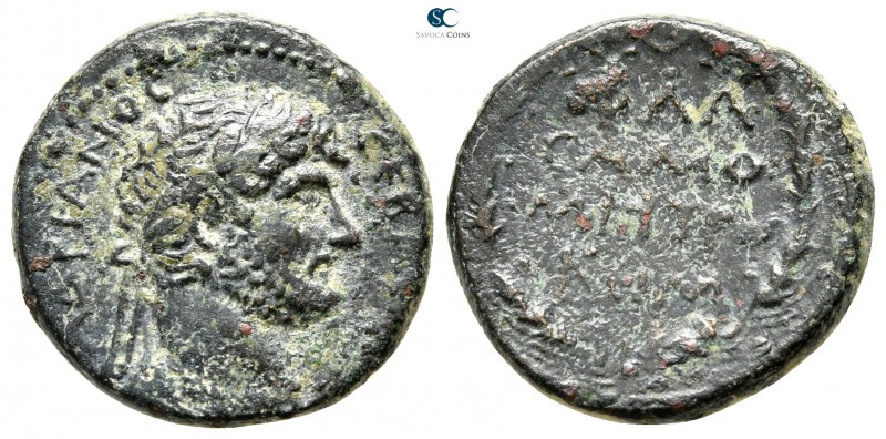 Commagene. Samosata. Hadrian AD 117-138. 
Bronze Æ

19mm., 5.14g.



very...