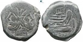 Q.Opimius  after 169-158 BC. Rome. As Æ