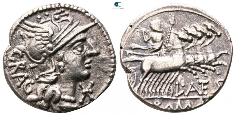 L. Antestius Gragulus. 136 BC. Rome
Denarius AR

18mm., 3,85g.



good ve...