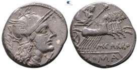 M. Papirius Carbo 122 BC. Rome. Denarius AR