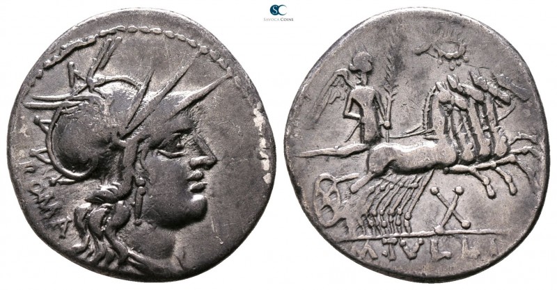 M. Tullius 119 BC. Rome
Denarius AR

18mm., 3,87g.



very fine