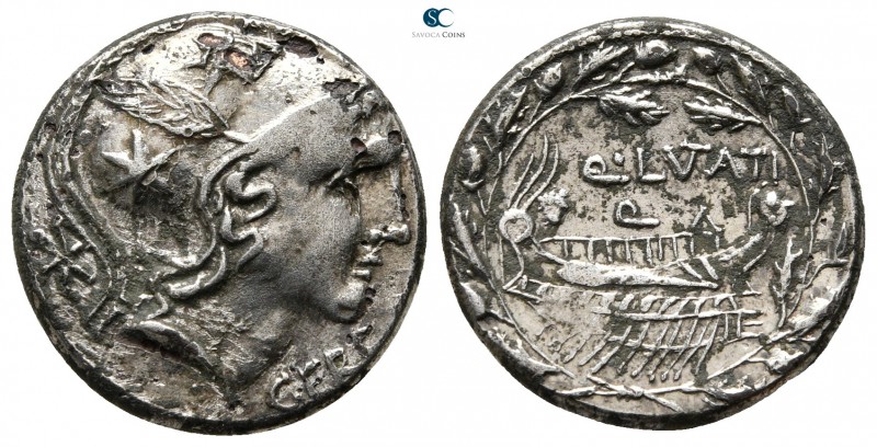 Q. Lutatius Cerco 109 BC. Rome
Denarius AR

17mm., 3,12g.



very fine