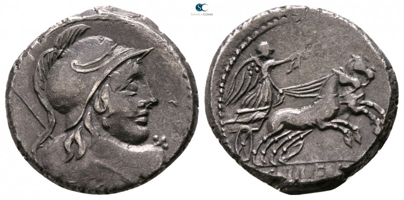 Cn. Cornelius Lentulus Clodianus 88 BC. Rome
Denarius AR

17mm., 3,97g.


...