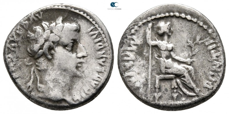Tiberius AD 14-37. Lyon
Denarius AR

16mm., 3,73g.



nearly very fine