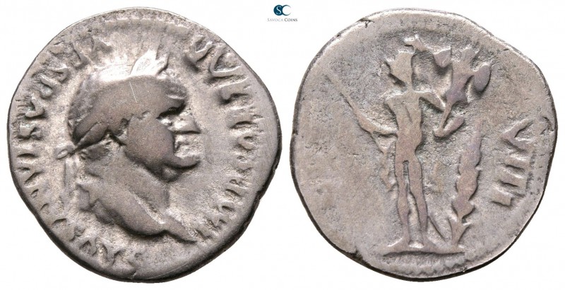 Vespasian AD 69-79. Rome
Denarius AR

17mm., 3,03g.



nearly very fine