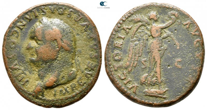 Vespasian AD 69-79. Rome
As Æ

25mm., 9,48g.



nearly very fine