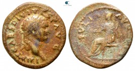 Titus AD 79-81. Rome. Quadrans Æ