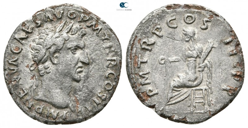 Nerva AD 96-98. Rome
Foureé Denarius AR

18mm., 2,59g.



very fine