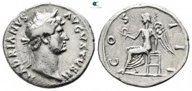 Hadrian AD 117-138. Rome. Denarius AR