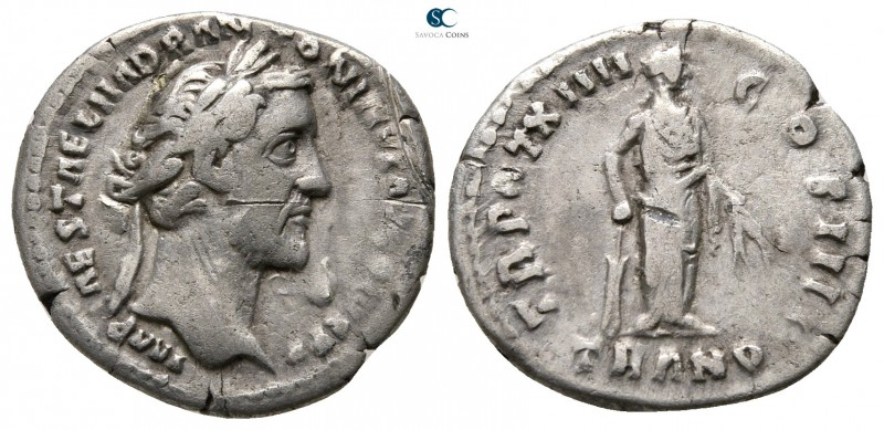 Hadrian AD 117-138. Rome
Denarius AR

17mm., 3,10g.



very fine