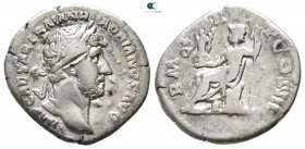 Hadrian AD 117-138. Rome. Denarius AR