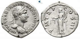 Hadrian AD 117-138. Rome. Denarius AR