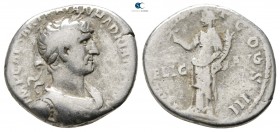 Hadrian AD 117-138. Rome. Denarius AR