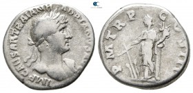 Hadrian AD 117-138. Rome. Denarius AR