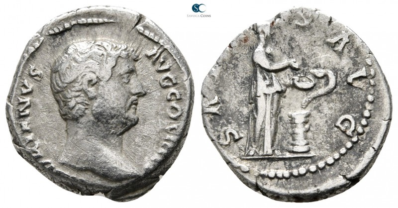 Hadrian AD 117-138. Rome
Denarius AR

17mm., 3,26g.



nearly very fine