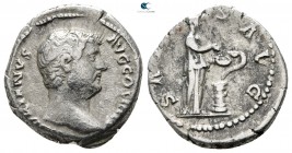 Hadrian AD 117-138. Rome. Denarius AR