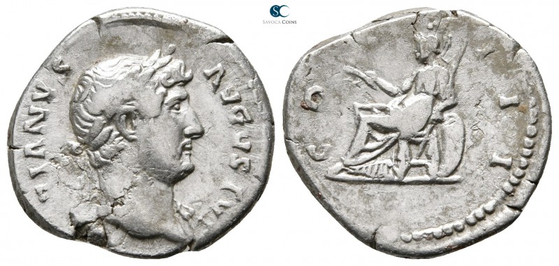 Hadrian AD 117-138. Rome
Denarius AR

18mm., 2,79g.



very fine