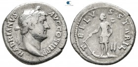 Hadrian AD 117-138. Rome. Denarius AR