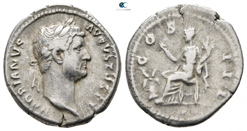 Hadrian AD 117-138. Rome
Denarius AR

17mm., 2,89g.



very fine