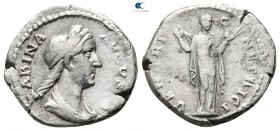 Sabina Augusta AD 128-137. Rome. Denarius AR