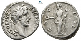 Antoninus Pius AD 138-161. Rome. Denarius AR