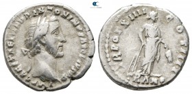 Antoninus Pius AD 138-161. Rome. Denarius AR