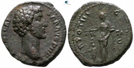 Marcus Aurelius as Caesar AD 139-161. Rome. Dupondius Æ
