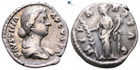 Faustina II AD 147-175. Rome. Denarius AR