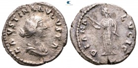 Faustina II AD 147-175. Rome. Denarius AR