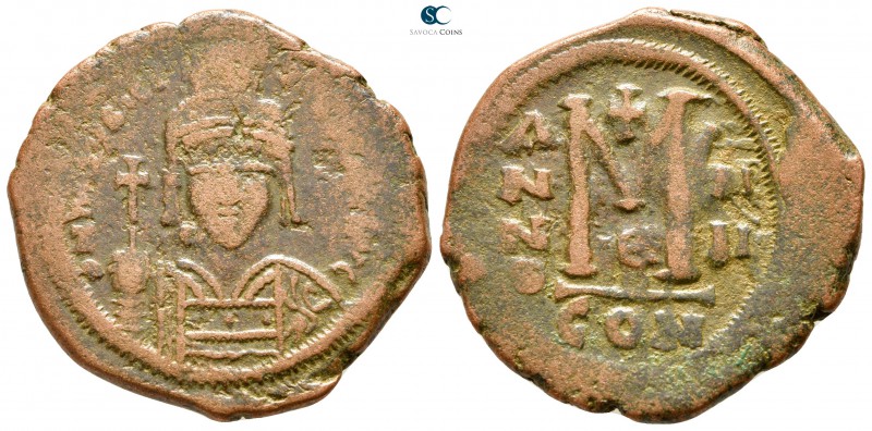 Tiberius II Constantine AD 578-582. Constantinople
Follis Æ

30mm., 12,88g.
...