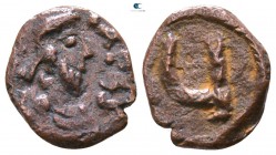 Phocas. AD 602-610. Constantinople. Pentanummium Æ