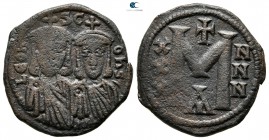 Leo V, the Armenian AD 813-820. Syracuse. Follis Æ